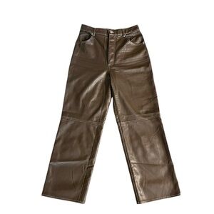 We The Free ‘Aritzia’s Melina’ Vegan Leather  Pants Size 6